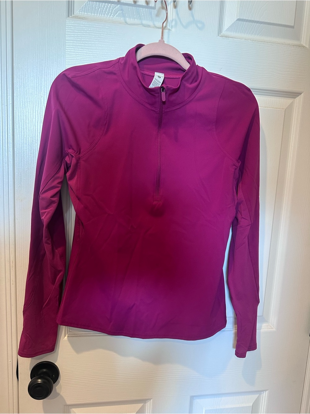 lululemon athletica Women's Quarter-Zip Pullover - Magenta